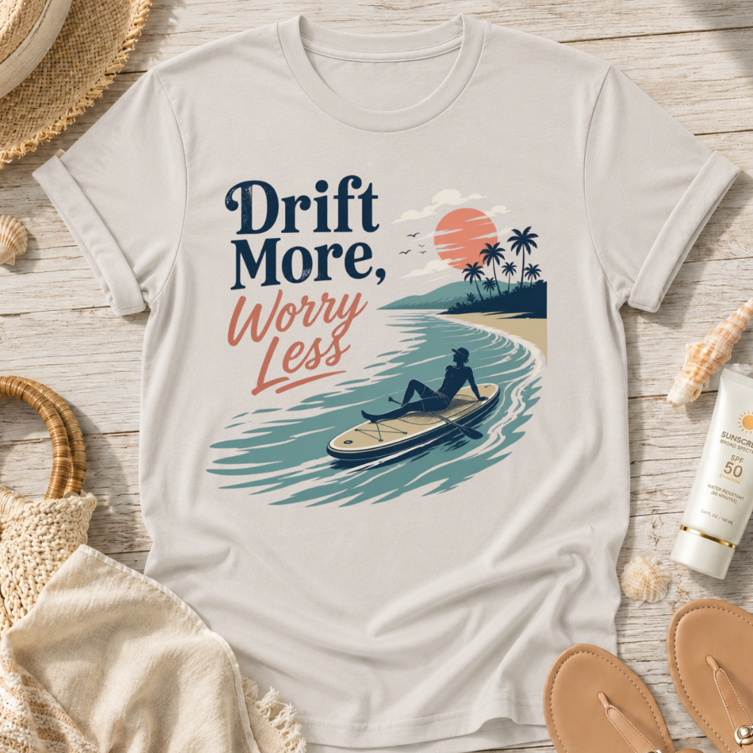 Drift More Worry Less T-Shirt