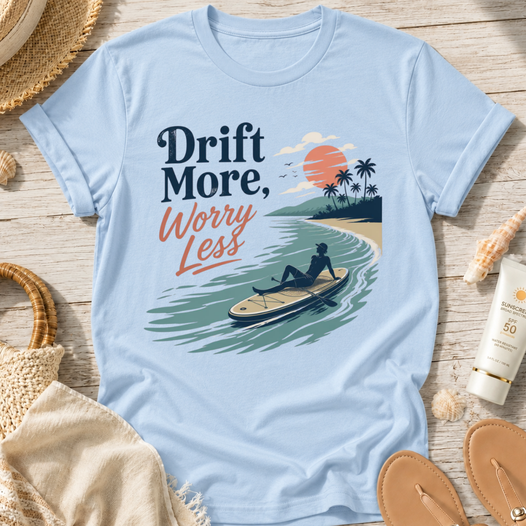 Drift More Worry Less T-Shirt