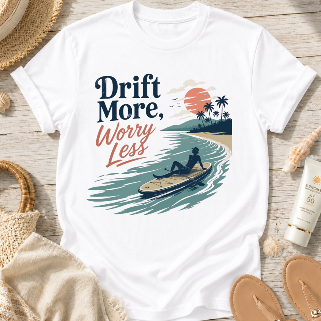Drift More Worry Less T-Shirt