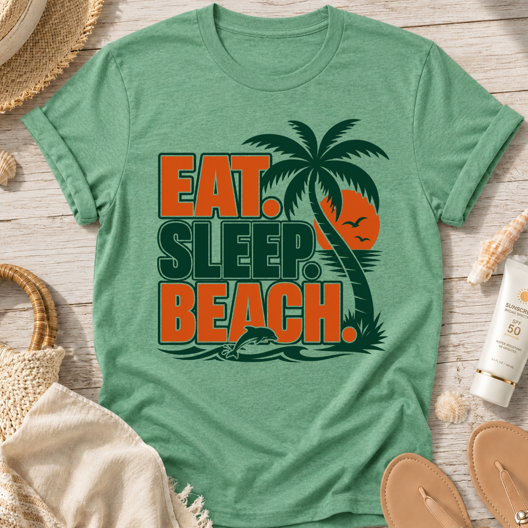 Eat. Sleep. Beach. T-Shirt