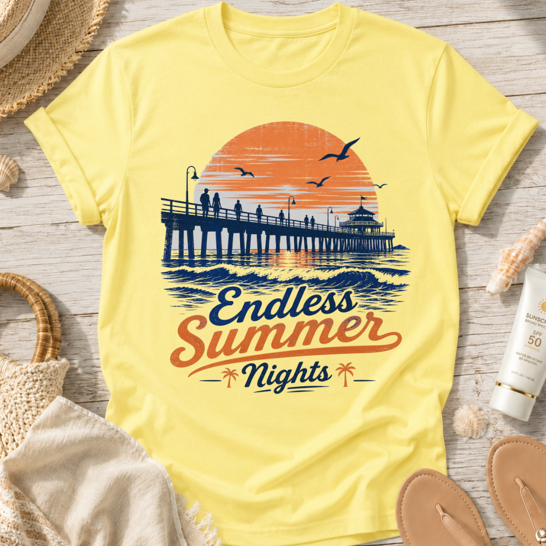 Endless Summer Nights Pier T-Shirt