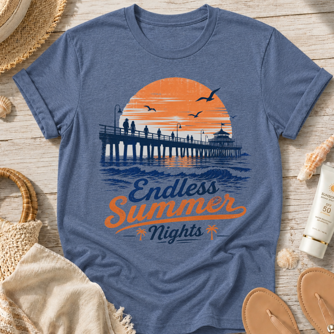 Endless Summer Nights Pier T-Shirt