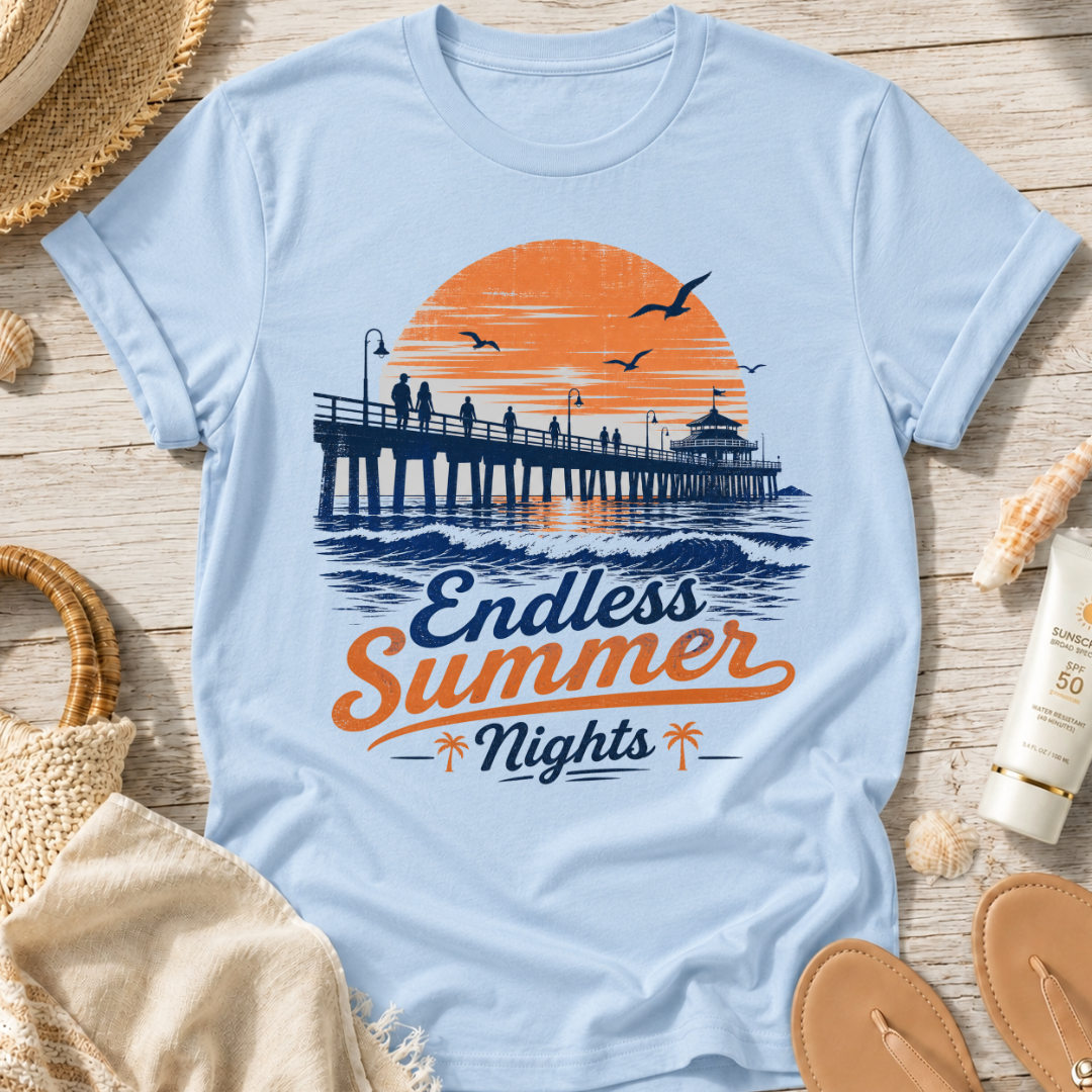 Endless Summer Nights Pier T-Shirt