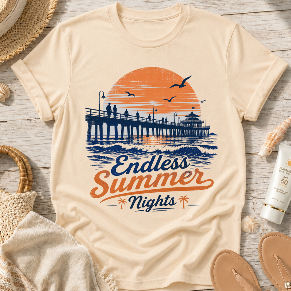 Endless Summer Nights Pier T-Shirt