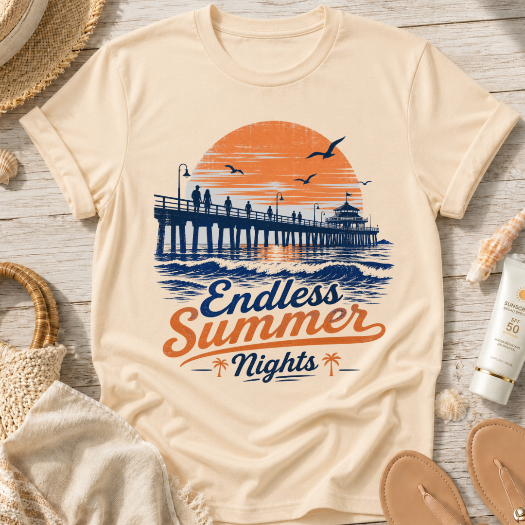 Endless Summer Nights Pier T-Shirt