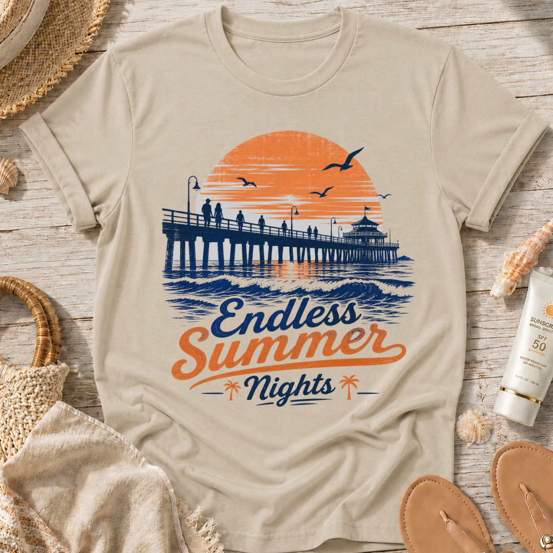 Endless Summer Nights Pier T-Shirt