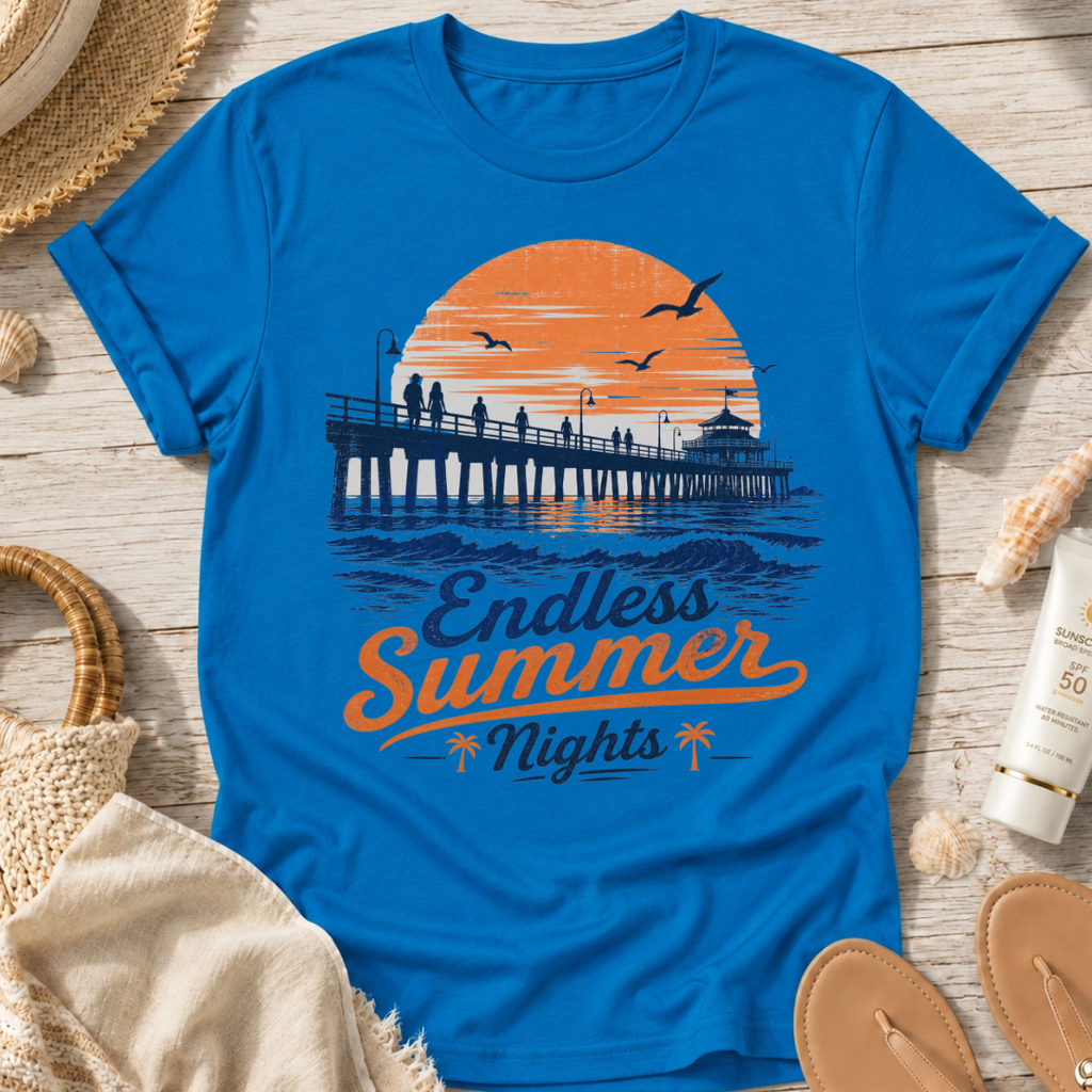 Endless Summer Nights Pier T-Shirt