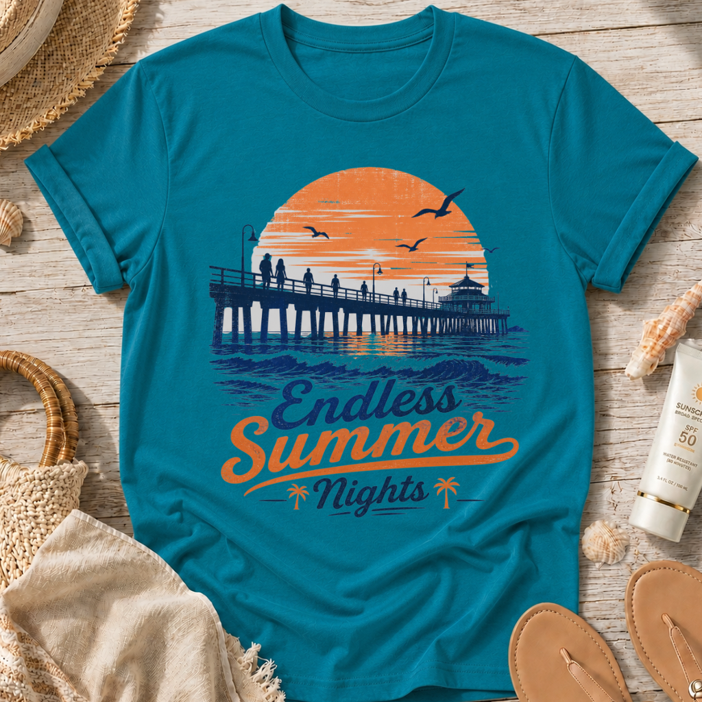Endless Summer Nights Pier T-Shirt