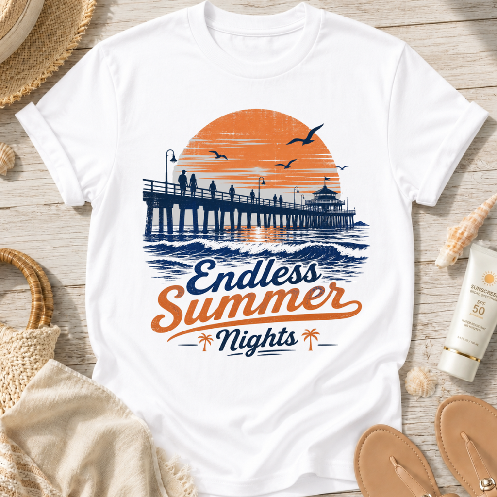 Endless Summer Nights Pier T-Shirt