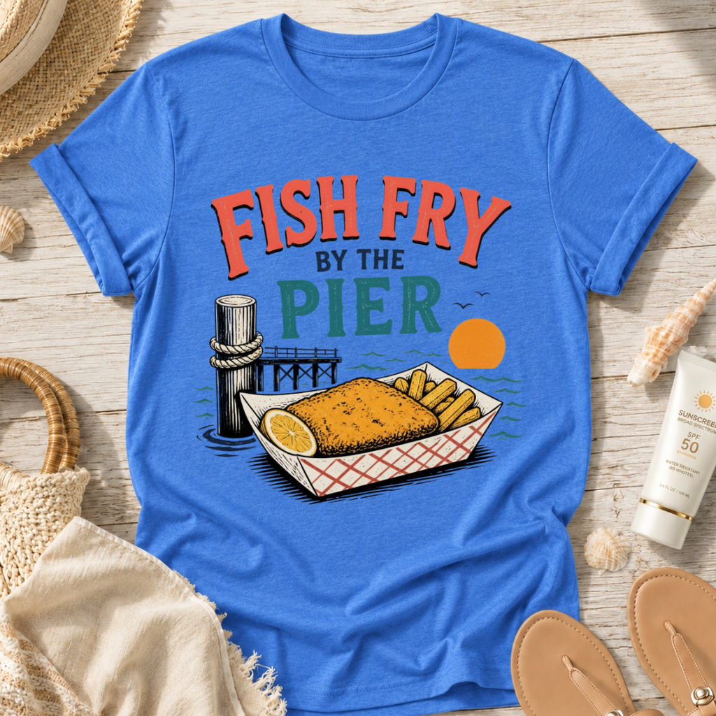 Fish Fry By The Pier T-Shirt