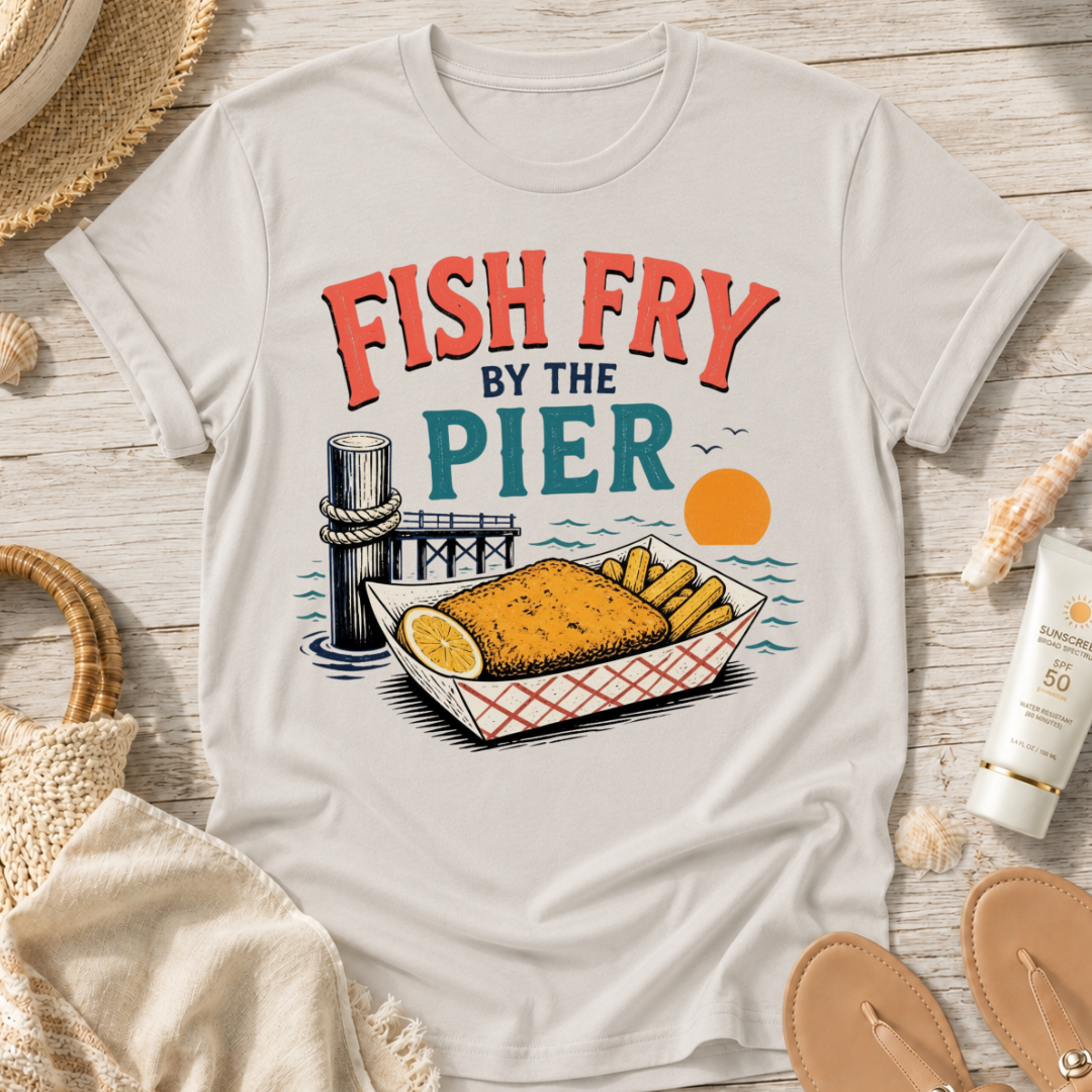 Fish Fry By The Pier T-Shirt