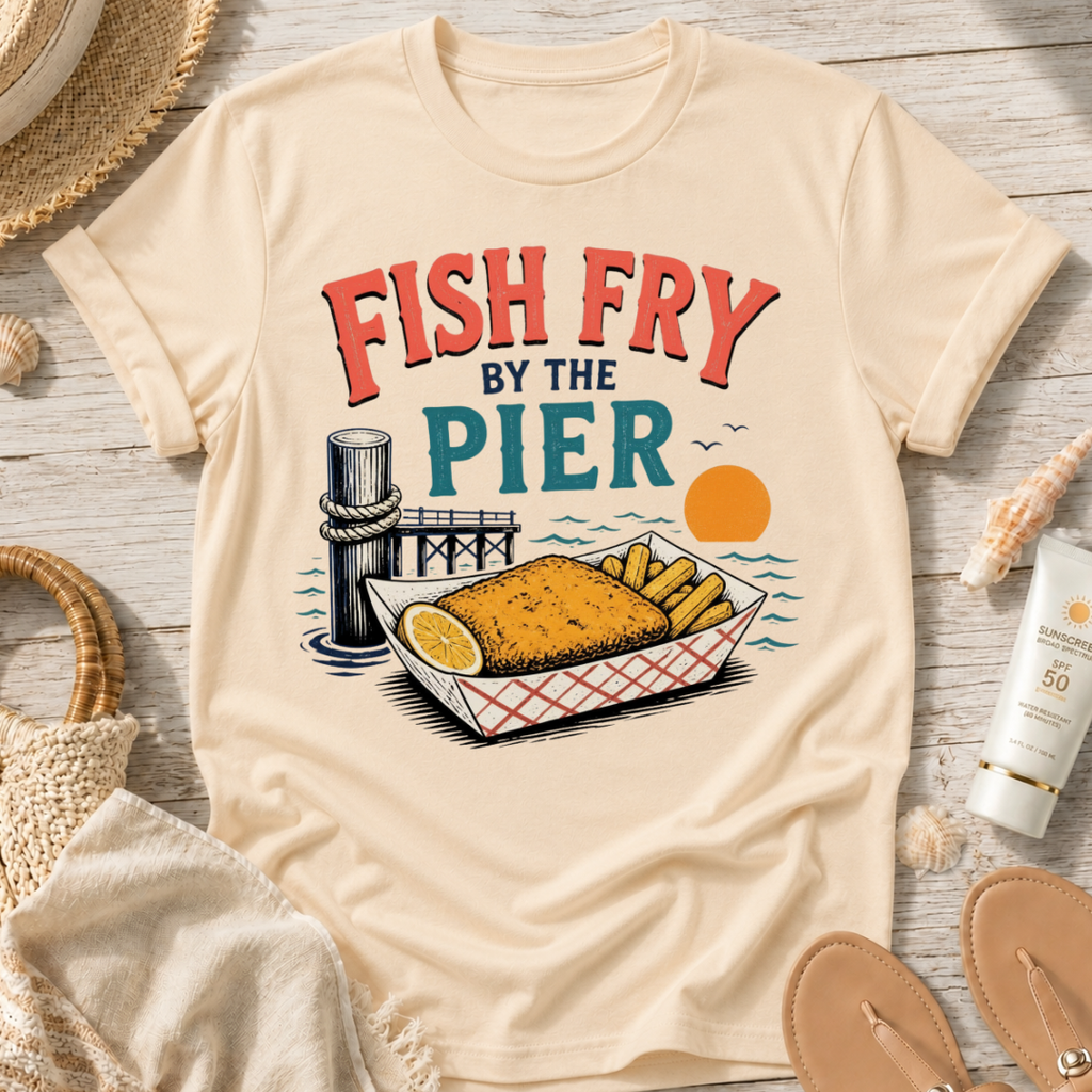 Fish Fry By The Pier T-Shirt