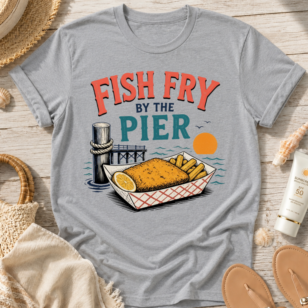 Fish Fry By The Pier T-Shirt