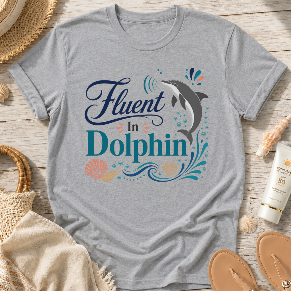 Fluent in Dolphin T-Shirt