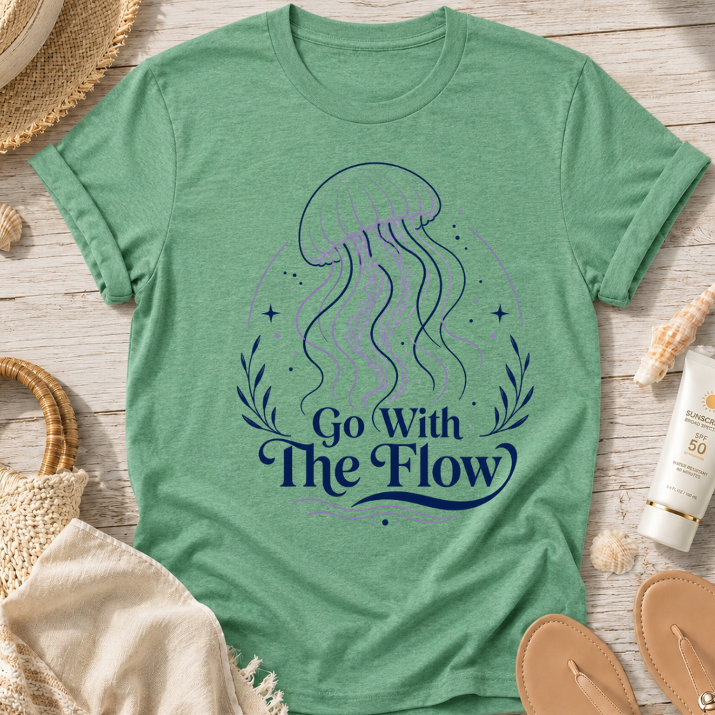 Go With The Flow Jellyfish T-Shirt