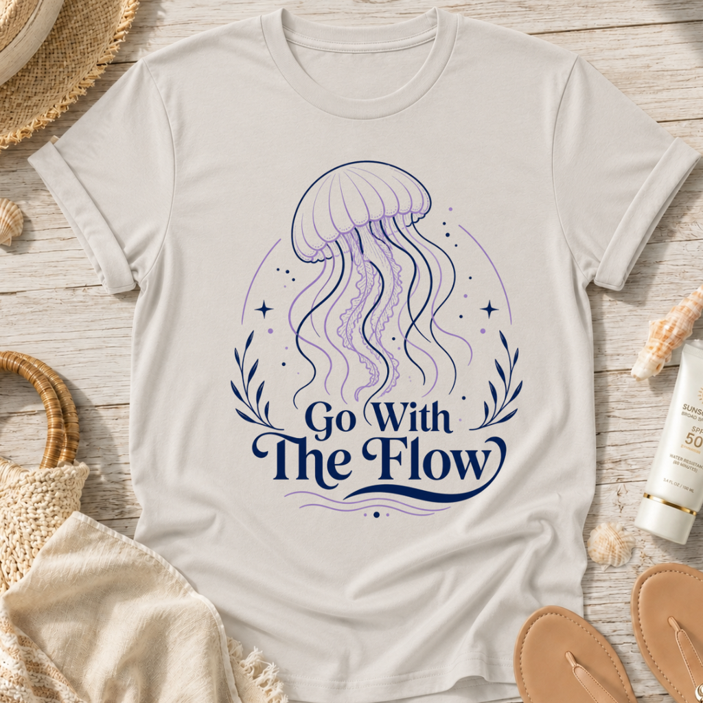 Go With The Flow Jellyfish T-Shirt