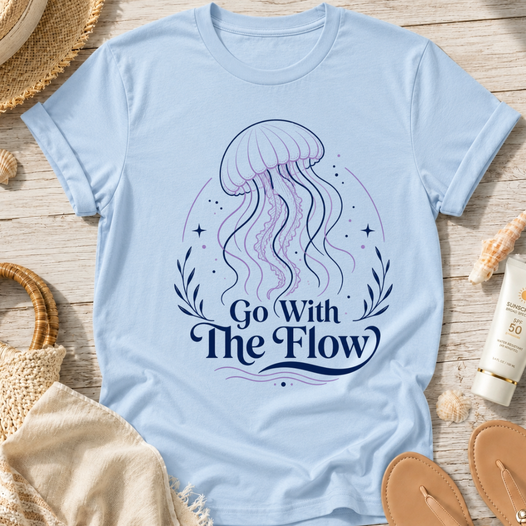 Go With The Flow Jellyfish T-Shirt