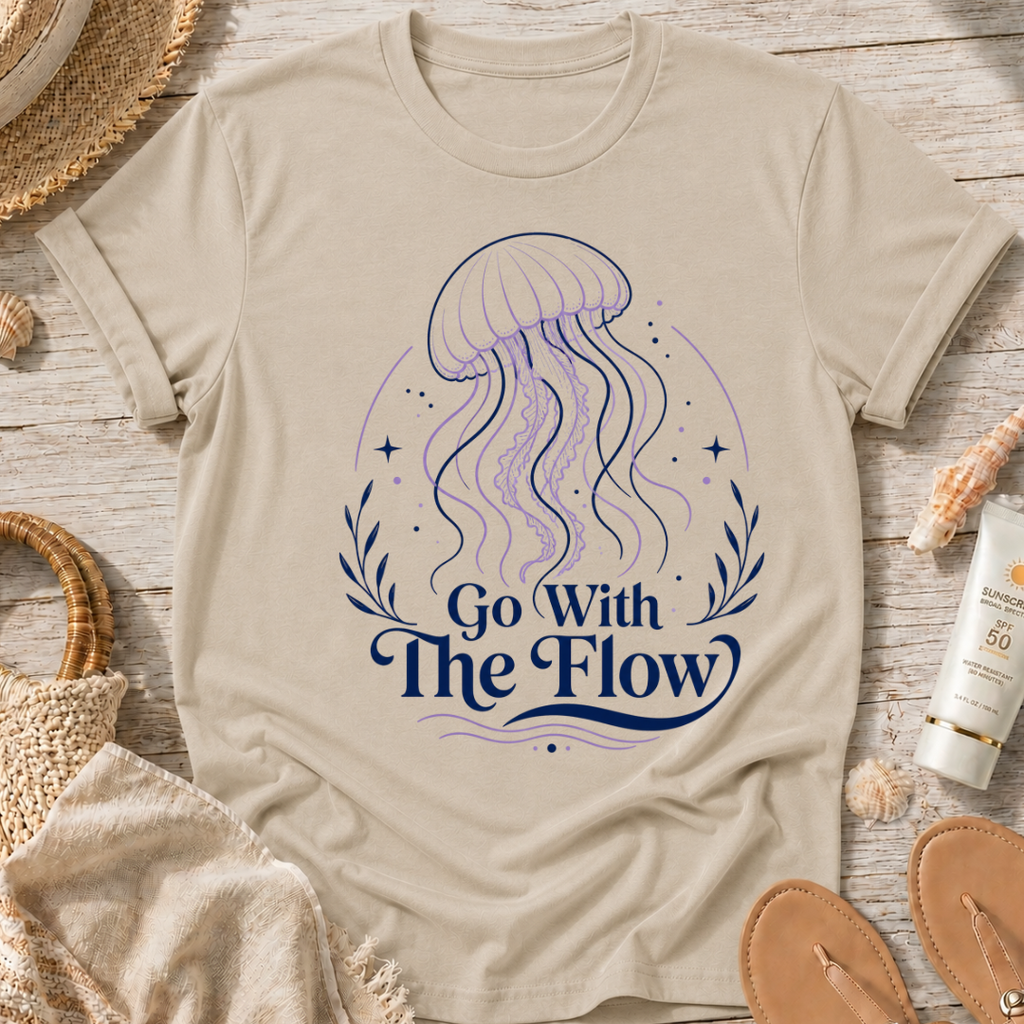 Go With The Flow Jellyfish T-Shirt
