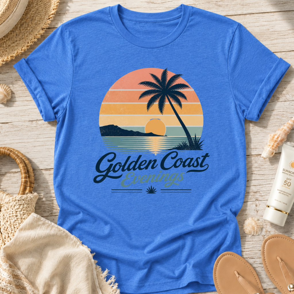 Golden Coast Evenings T-Shirt