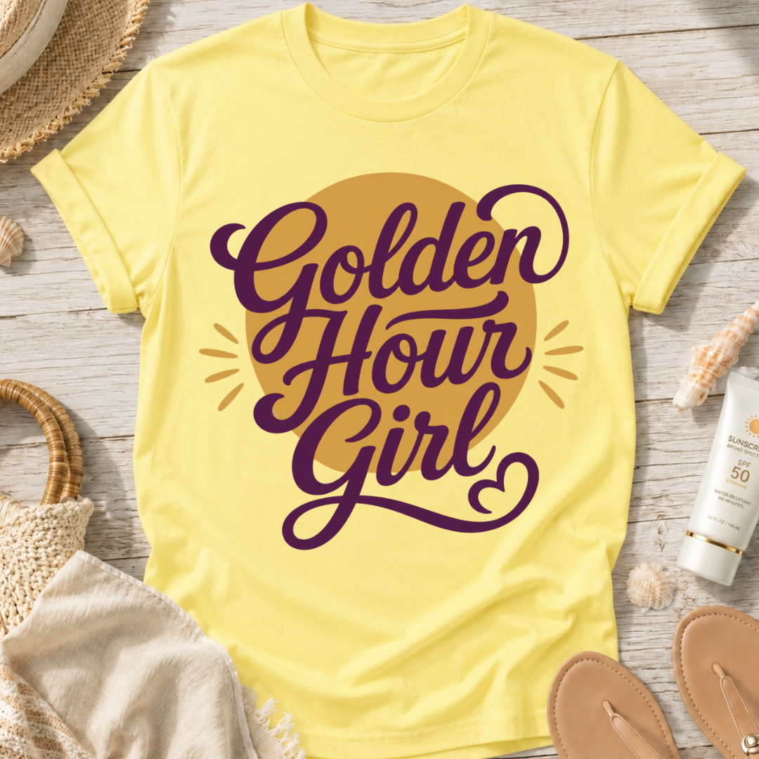 Golden Hour Girl T-Shirt