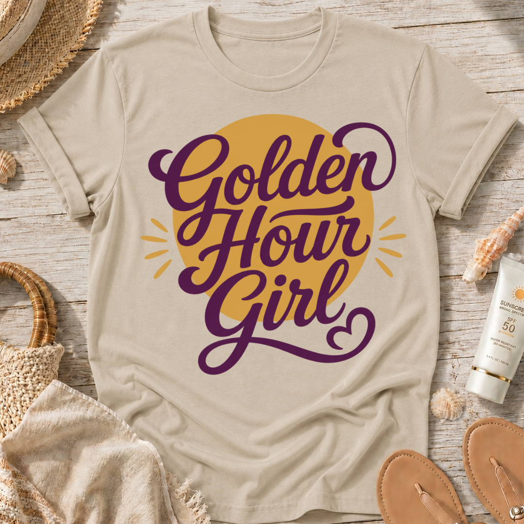 Golden Hour Girl T-Shirt