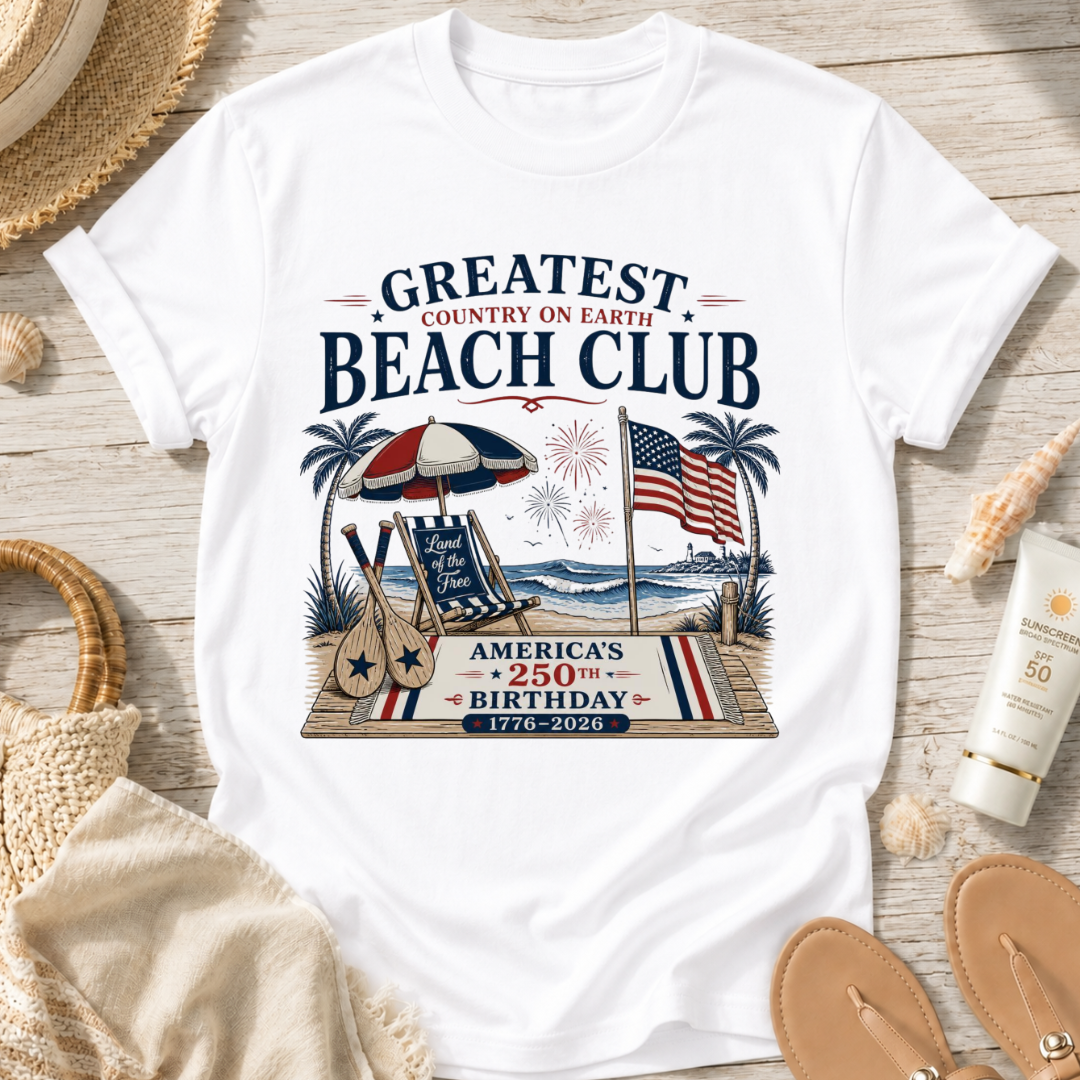 Greatest Country Beach Club T-Shirt
