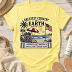 Greatest Country on Earth Beach Club T-Shirt