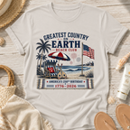 Greatest Country on Earth Beach Club T-Shirt