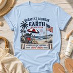 Greatest Country on Earth Beach Club T-Shirt