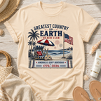 Greatest Country on Earth Beach Club T-Shirt