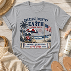 Greatest Country on Earth Beach Club T-Shirt