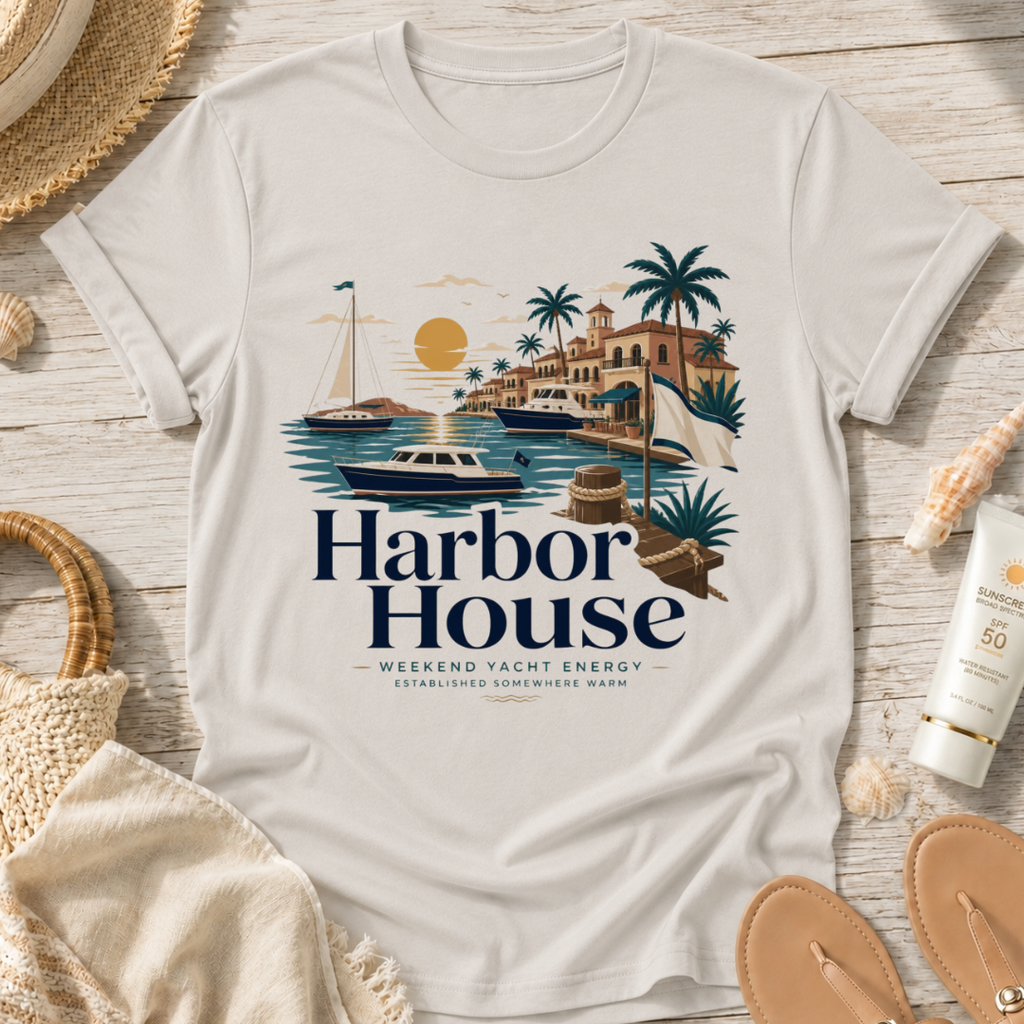 Harbor House Coastal T-Shirt