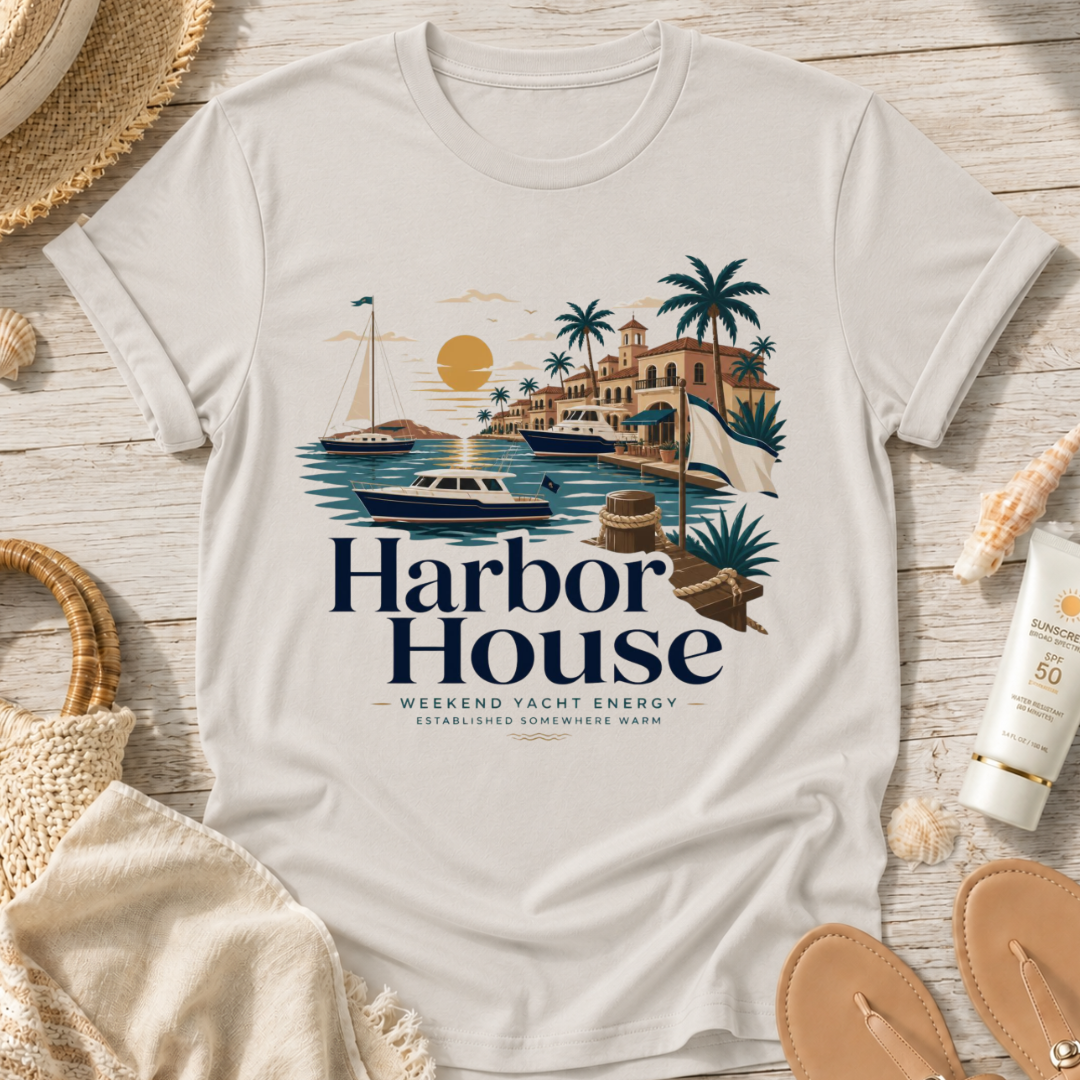 Harbor House Coastal T-Shirt
