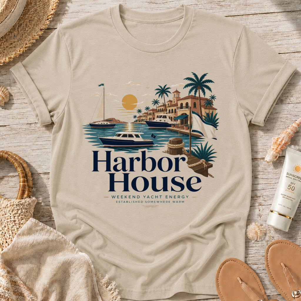 Harbor House Coastal T-Shirt