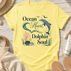 Ocean Heart Dolphin Soul T-Shirt