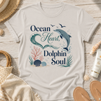 Ocean Heart Dolphin Soul T-Shirt