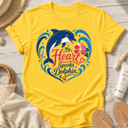 My Heart Speaks Dolphin T-Shirt