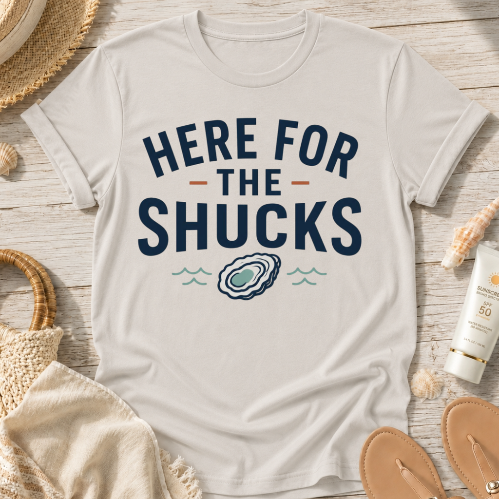 Here For The Shucks T-Shirt