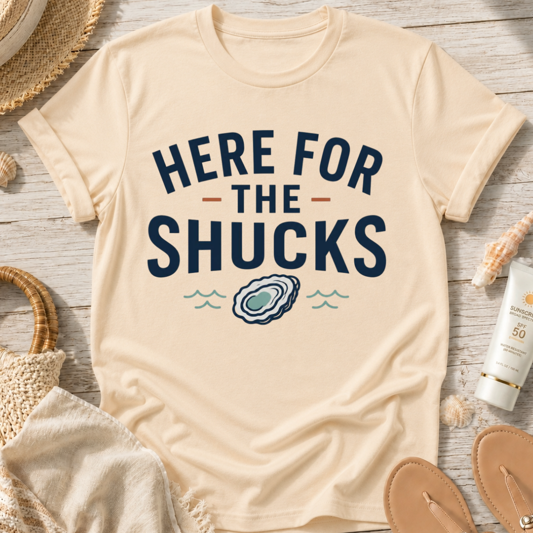 Here For The Shucks T-Shirt