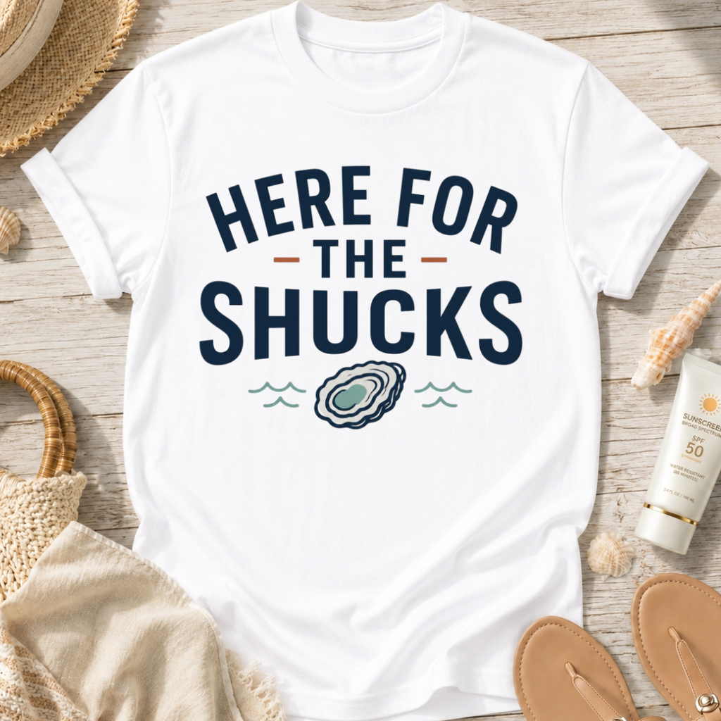 Here For The Shucks T-Shirt