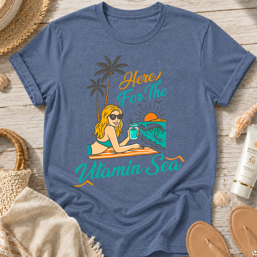 Here For The Vitamin Sea T-Shirt