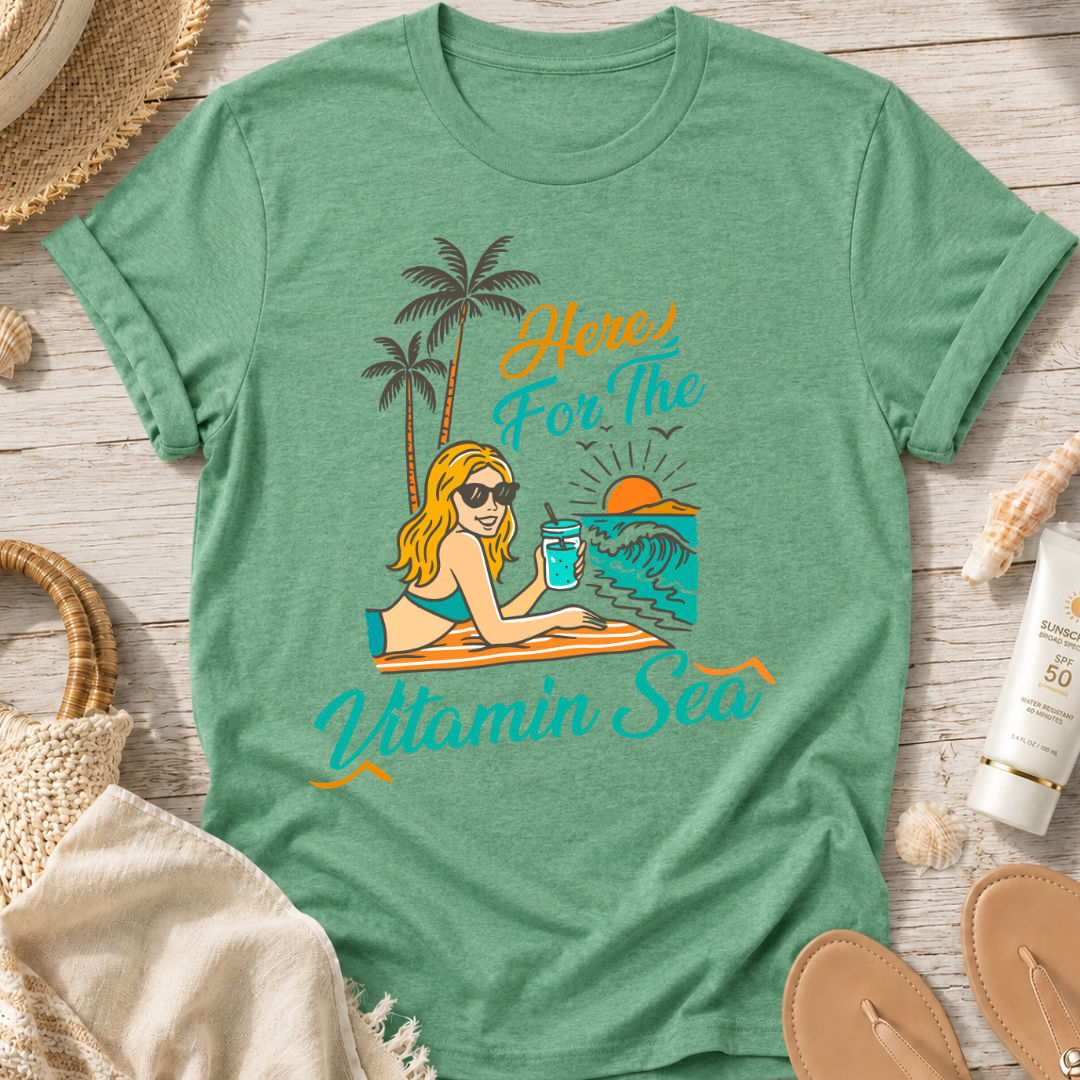 Here For The Vitamin Sea T-Shirt