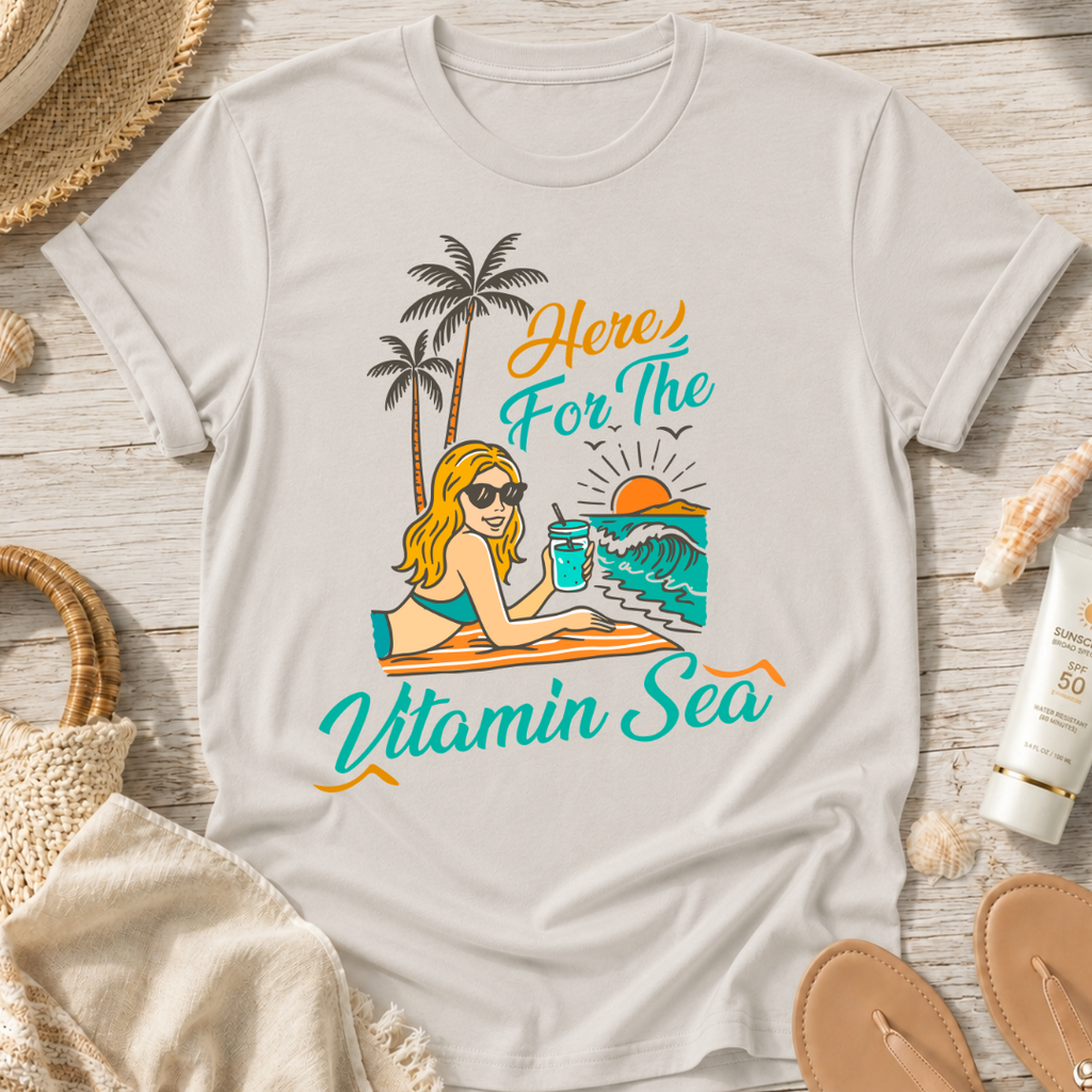 Here For The Vitamin Sea T-Shirt