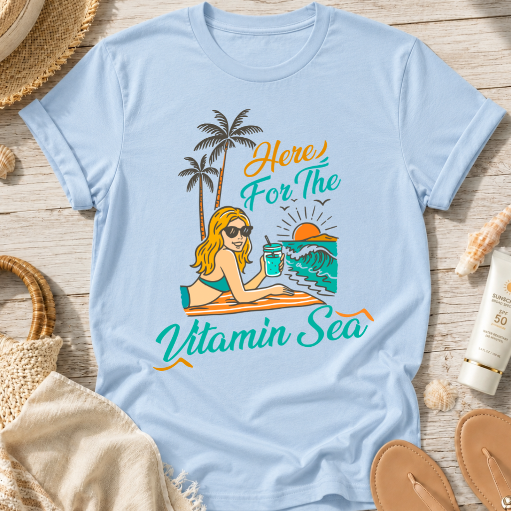 Here For The Vitamin Sea T-Shirt