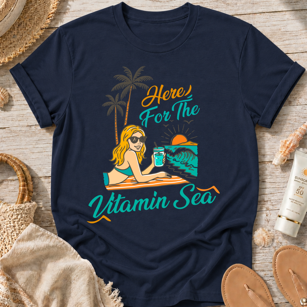 Here For The Vitamin Sea T-Shirt
