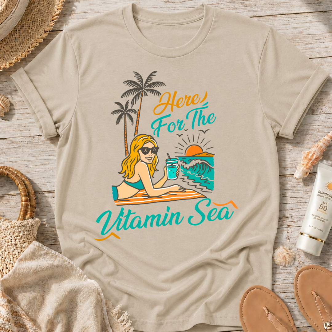 Here For The Vitamin Sea T-Shirt