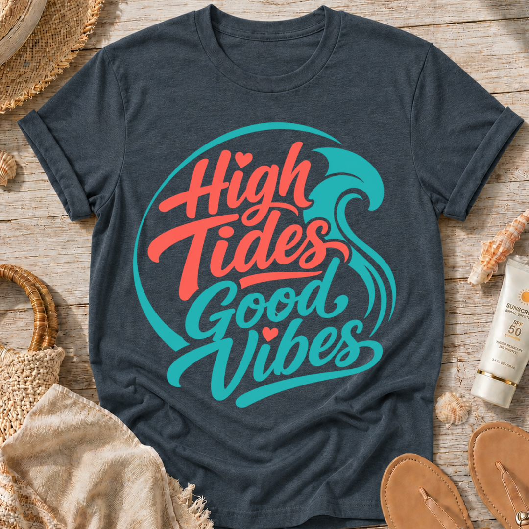 High Tides Good Vibes T-Shirt