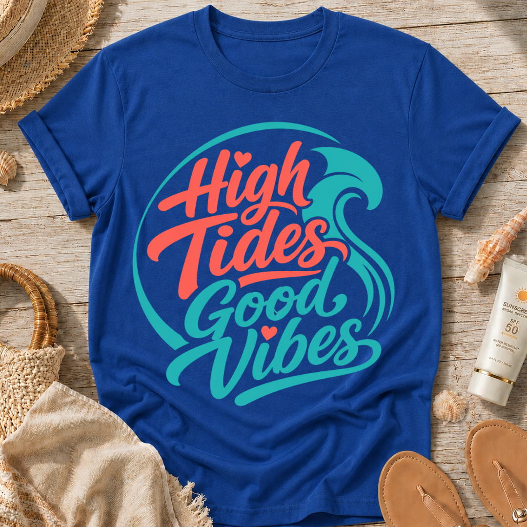 High Tides Good Vibes T-Shirt