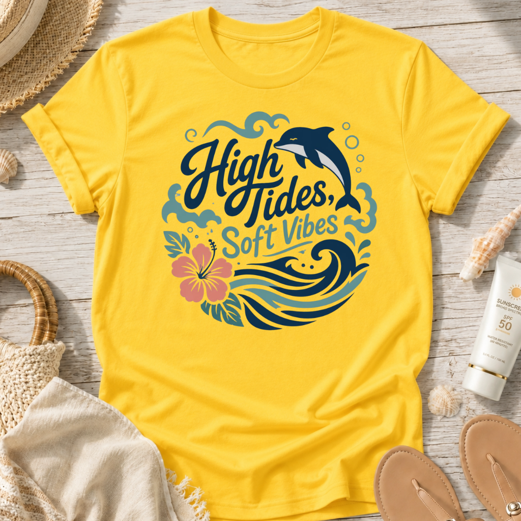 High Tides, Soft Vibes T-Shirt