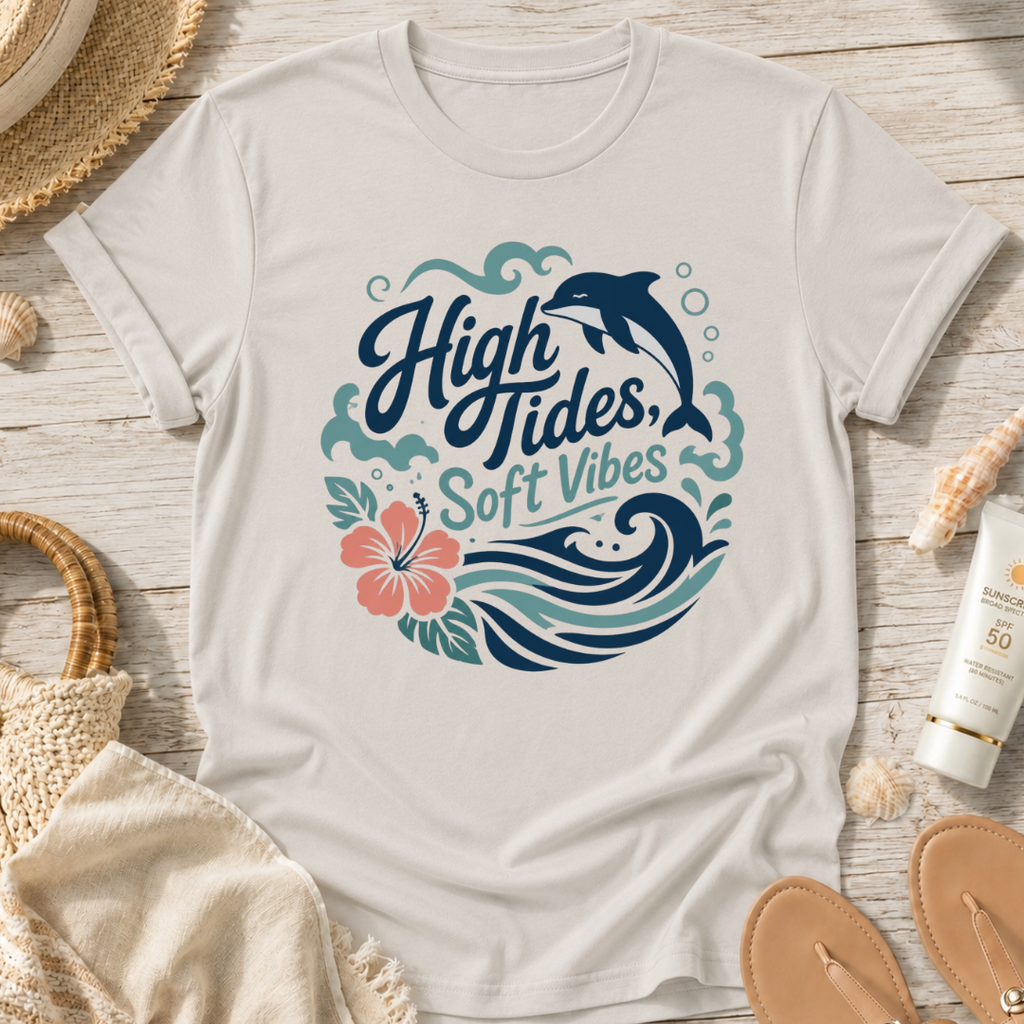 High Tides, Soft Vibes T-Shirt